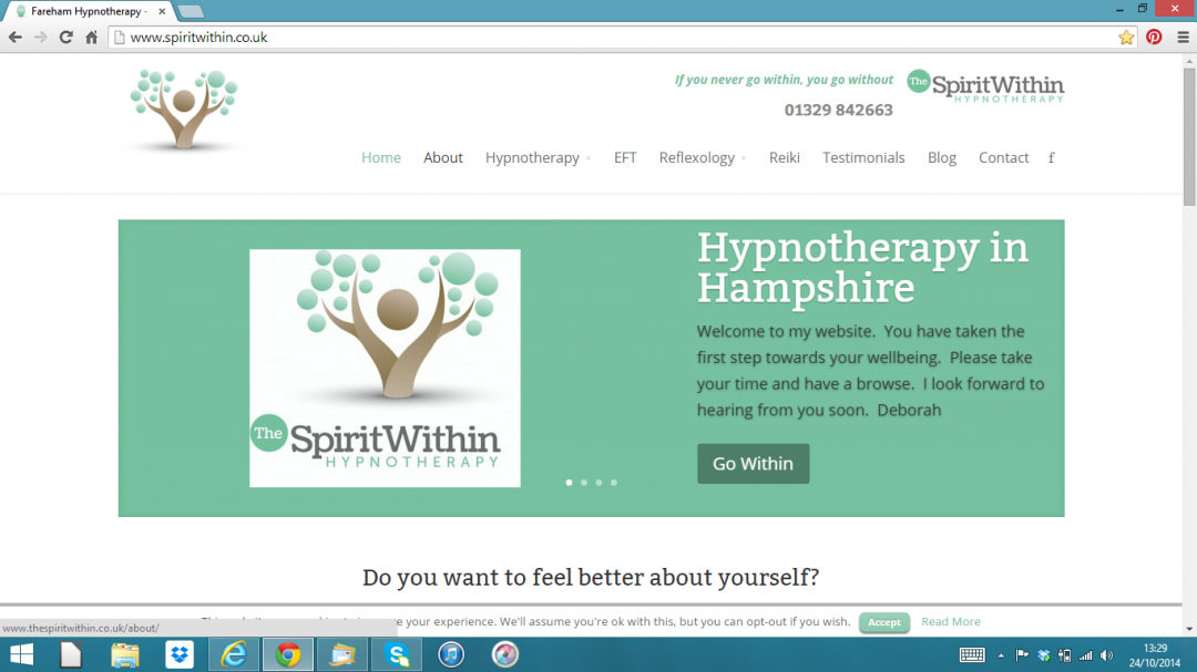 WordPress Website Spirit
