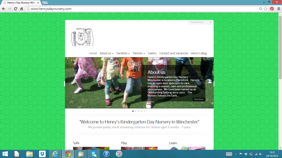 WordPress Website Henrys